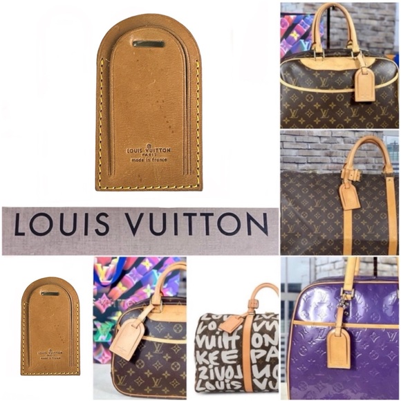 Louis Vuitton Accessories - LOUIS VUITTON Vachetta Luggage Tag